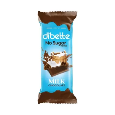 Dibette nas tejcsokoládé hozzáadott cukor nélkül 20 g