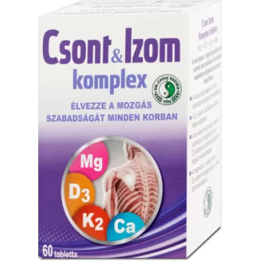 csont- izom komplex tabletta 60db