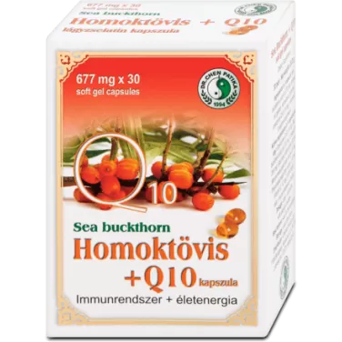Homoktövis+q10 kapszula 30 db