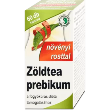 zöld tea prebikum kapszula 60db