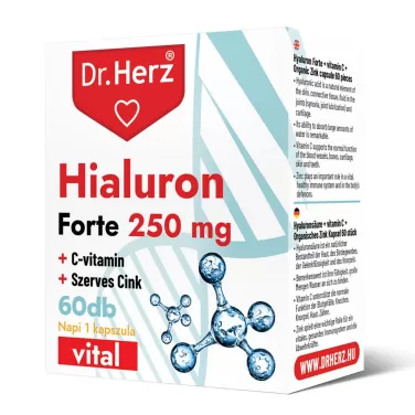 hialuron forte 250mg kapszula 60 db