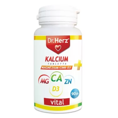 Kalcium+magnezium+cink+d3 tabletta 90 db