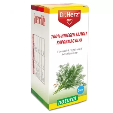 kapormag olaj 100% hidegen sajtolt 50ml
