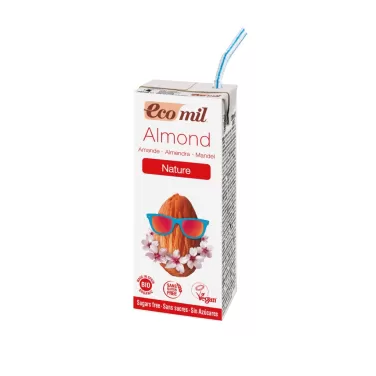 Bio mandulaital hozzáadott édesítő nélkül 200 ml