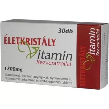Multivitamin rezveratrollal+q10 30 db