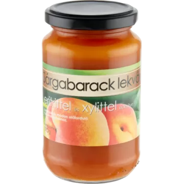 sárgabarack lekvár eritrittel és xilittel 370 g