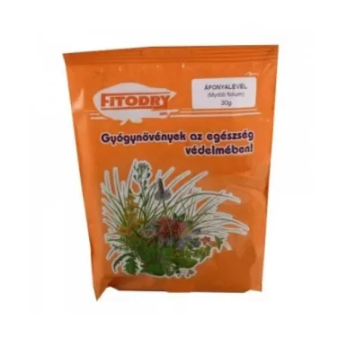 áfonyalevél 30 g