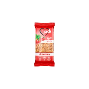 Flap Jack zabszelet eper darabokkal 100 g