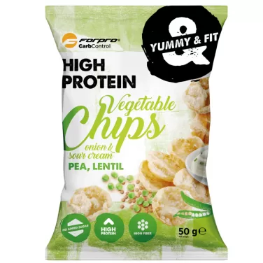 high protein zöldség chips hagymás tejfölös 50 g