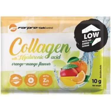 kollagén hialuronsavval narancs-mangó ízű 10 g