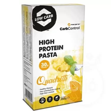 tészta fodros kocka csökkentett szénhidrát, extra magas fehérje tartalommal 250 g
