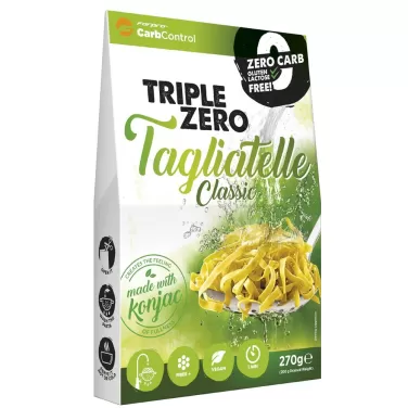 zero kalóriás tészta - tagliatelle cukor/zsír/laktóz/glutén/szójamentes 270 g