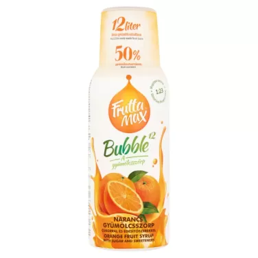 bubble 12 narancs light 500 ml