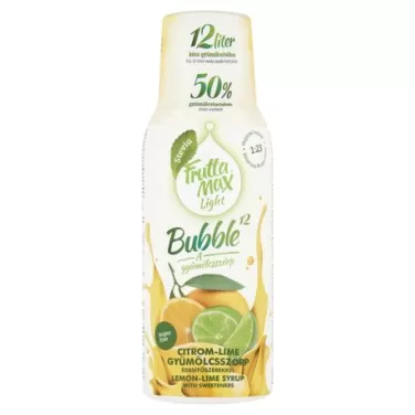 bubble citrom-lime light 500 ml