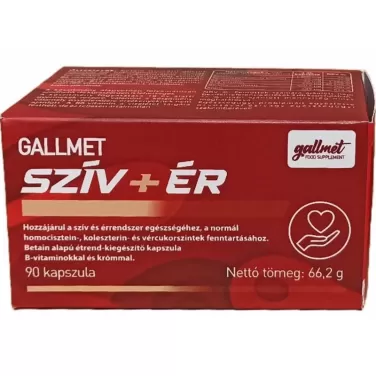 Gallmet-szív+ér kapszula 90 db