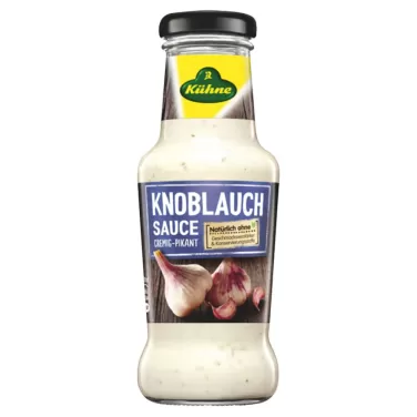 Gluténmentes kühne fokhagyma szósz 250ml