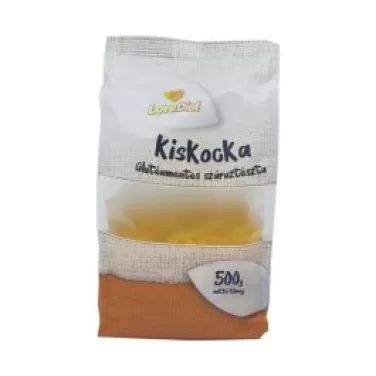 Gluténmentes love diet kiskocka száraztészta 500g
