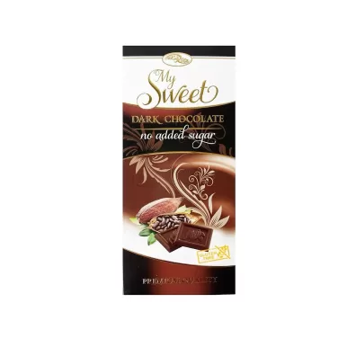 Gluténmentes my sweet étcsokoládé hozzáadott cukor nélkül 90g