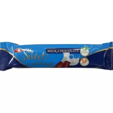 Gluténmentes my sweet tejcsokoládé hozzáadott cukor nélkül 26g