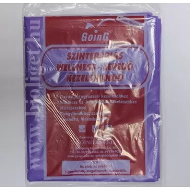 színterápiás wellness lepedő lila 1 db