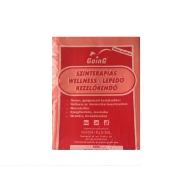 színterápiás wellness lepedő piros 1 db
