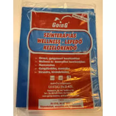 színterápiás wellness lepedő sötét kék 1 db