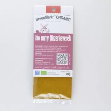 bio Curry fűszerkeverék, 20 g