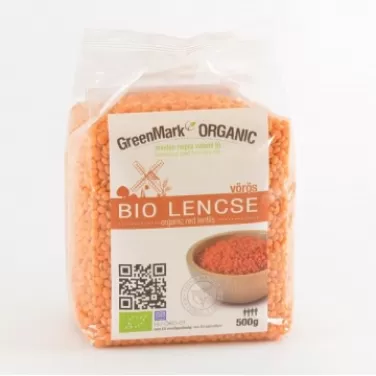 bio Lencse vörös 500g