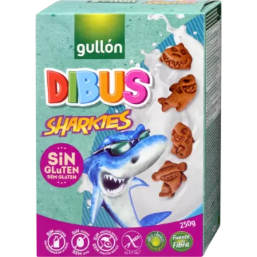 Dibus sharkies gluténmentes reggeliző keksz 250 g