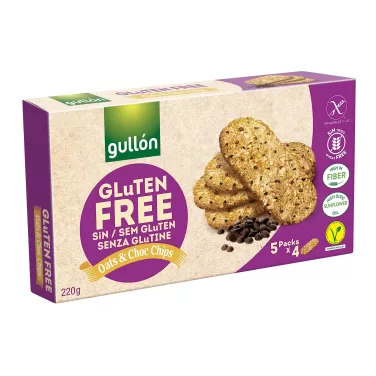 gluténmentes zab-csokoládé keksz 220 g