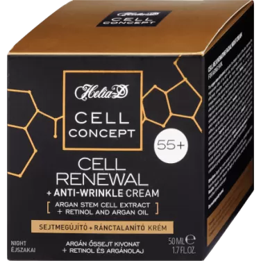 Cell concept 55+ sejtmegújító+ránctalanító éjszakai krém 50ml