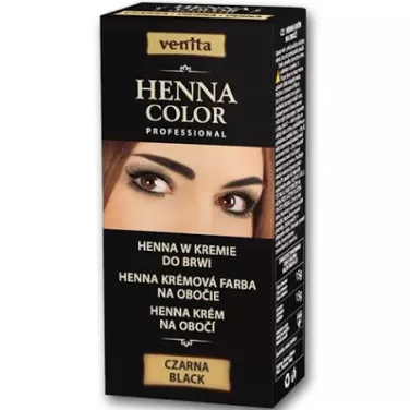 Color tartós szempilla és szemöldök krémfesték fekete 15 g