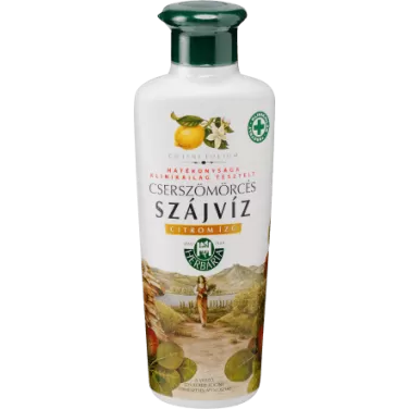 cserszömörcés szájvíz citromos 250 ml