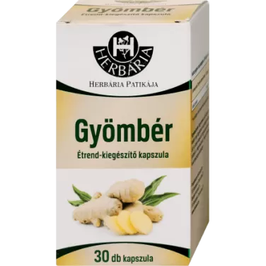 gyömbér  étrend-kiegészítő kapszula 30db