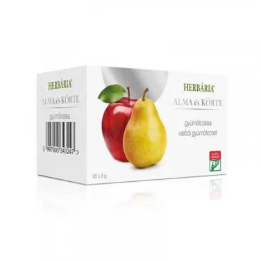 gyümölcstea alma-körte filteres 40g