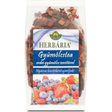 gyümölcstea erdei gyümölcs darabokkal 120g