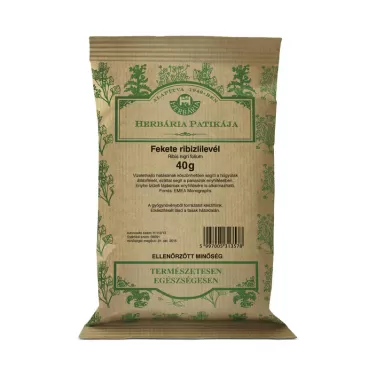 tea feketeribizli levél szálas 40g