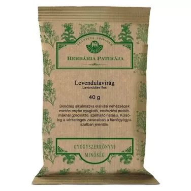 tea valódi levendula virág szálas 40g