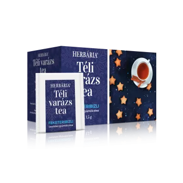 téli varázs feketeribizli ízű tea 20x1,5g 30 g