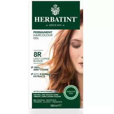 8r réz világos szőke hajfesték 135 ml