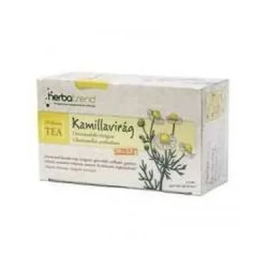kamillavirág filteres tea
