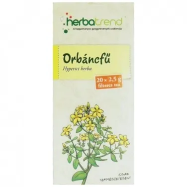 orbáncfű filteres tea