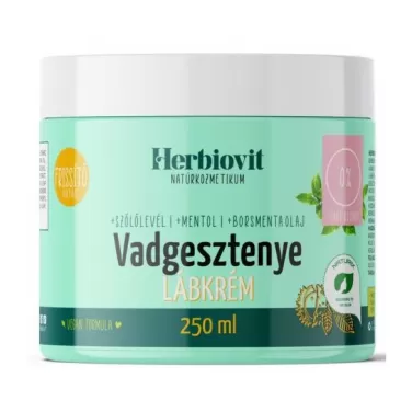 vadgesztenyés lábkrém 250 ml