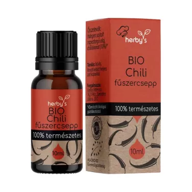 bio chili fűszercsepp 100% természetes 10ml