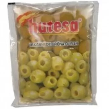 Hutesa zöld magos olajbogyó zacskós 200 ml