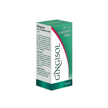 gingisol fogíny- és szájápoló oldat 10ml