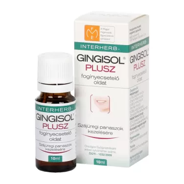 gingisol plusz fogínyecsetelő oldat 10ml