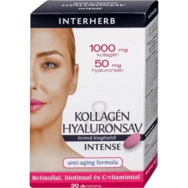 kollagén -hyaluronsav intense tabletta 30db