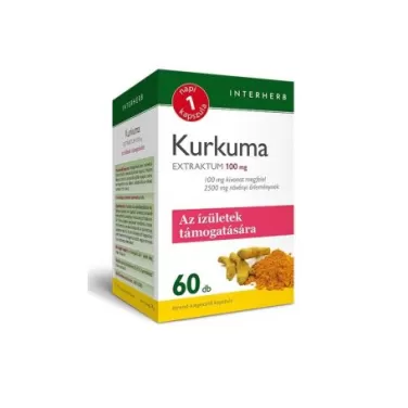 napi1 kurkuma extraktum kapszula 60db