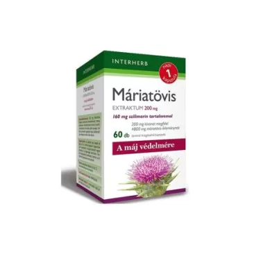 napi1 máriatövis extraktum 200 mg kapszula 60db